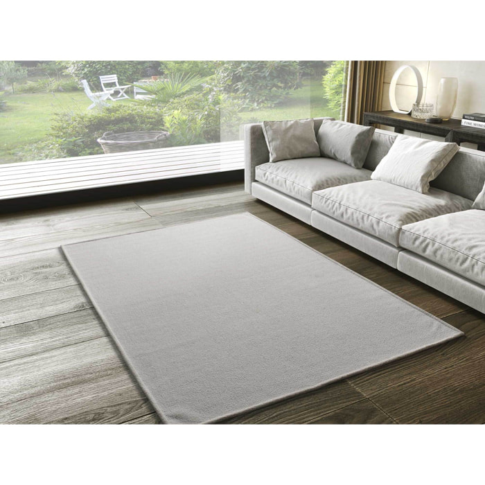 SAFFI Alfombra lisa lavable blanco, varias medidas disponibles