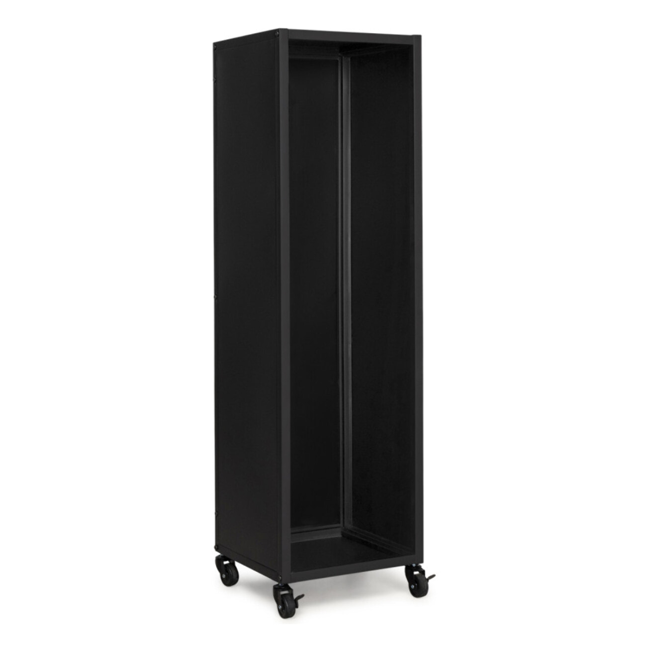 Range bûches vertical 120cm avec roulettes