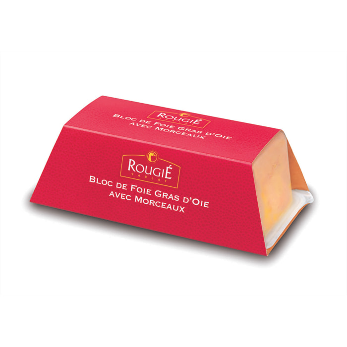 Bloc de Foie gras d'Oie avec Morceaux 30% - 500g