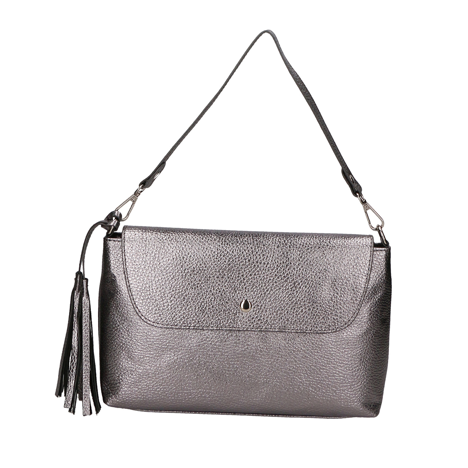 Borsa a spalla  da donna In Vera pelle Made in Italy 28x10x6 cm