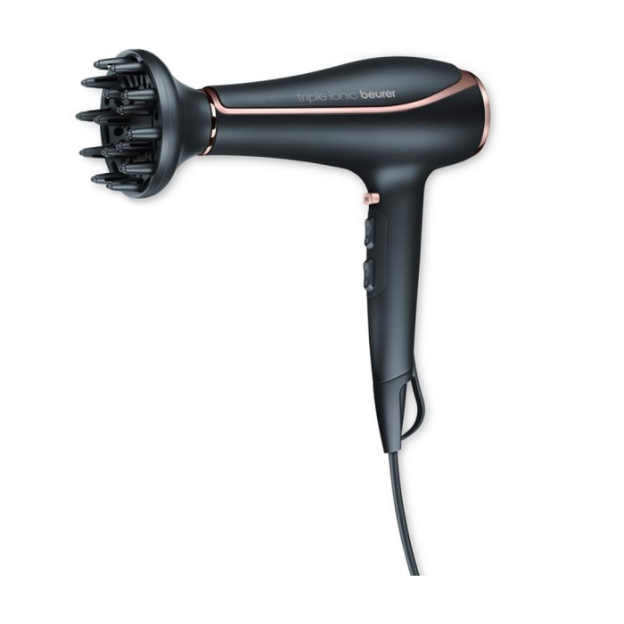 Le sèche-cheveux HC 80 de Beurer est parfait pour réaliser des brushings et donner éclat et brillant à vos cheveux ! Il vous garantit un résultat professionnel comme chez le coiffeur