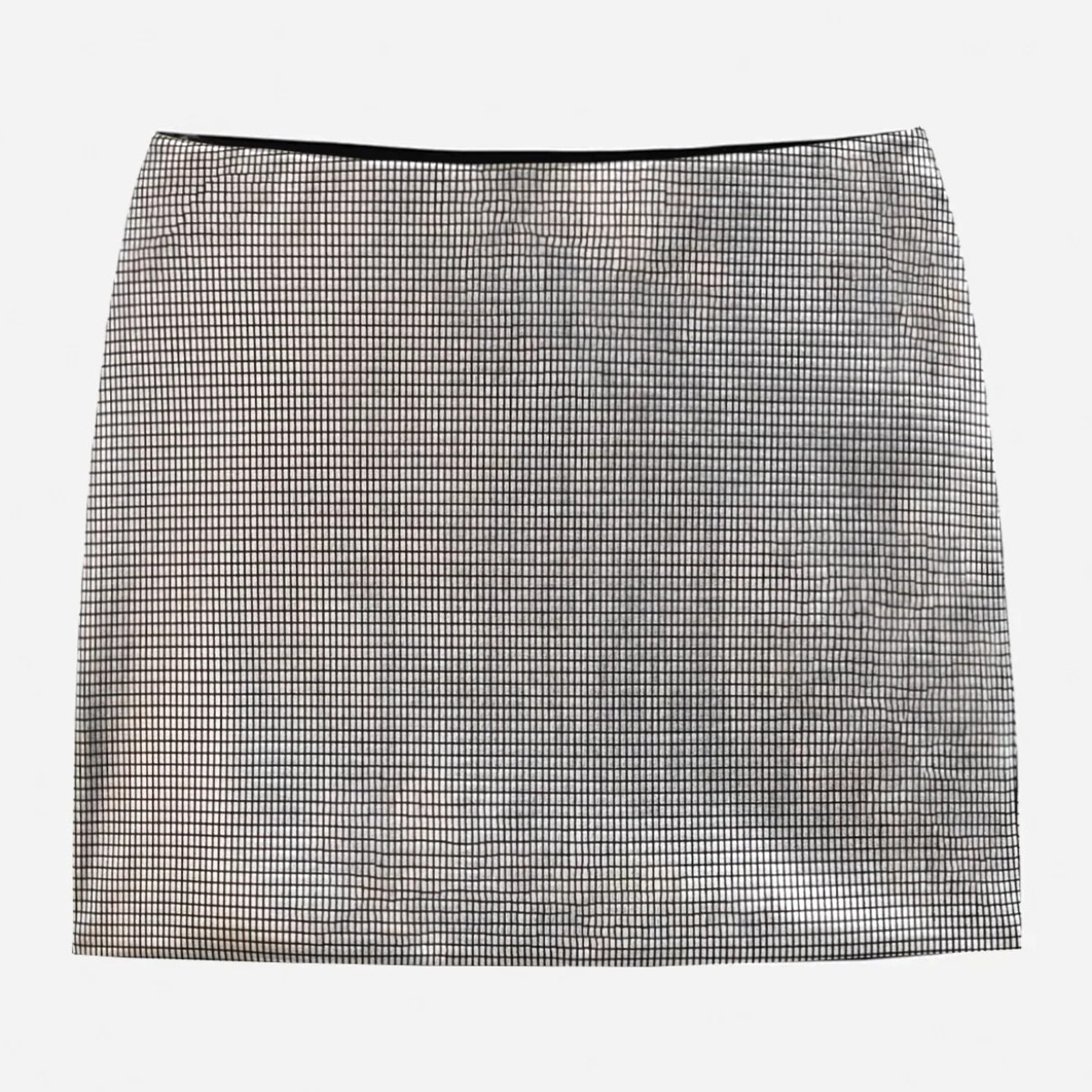 Falda corta con brillo