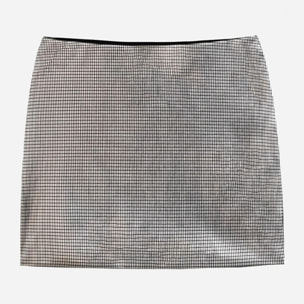 Falda corta con brillo