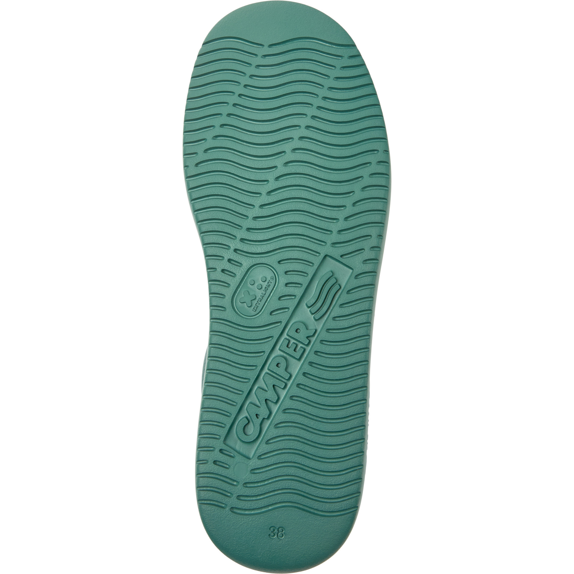 Sneakers - CAMPER Runner K21 - Turchese - Pelle liscia