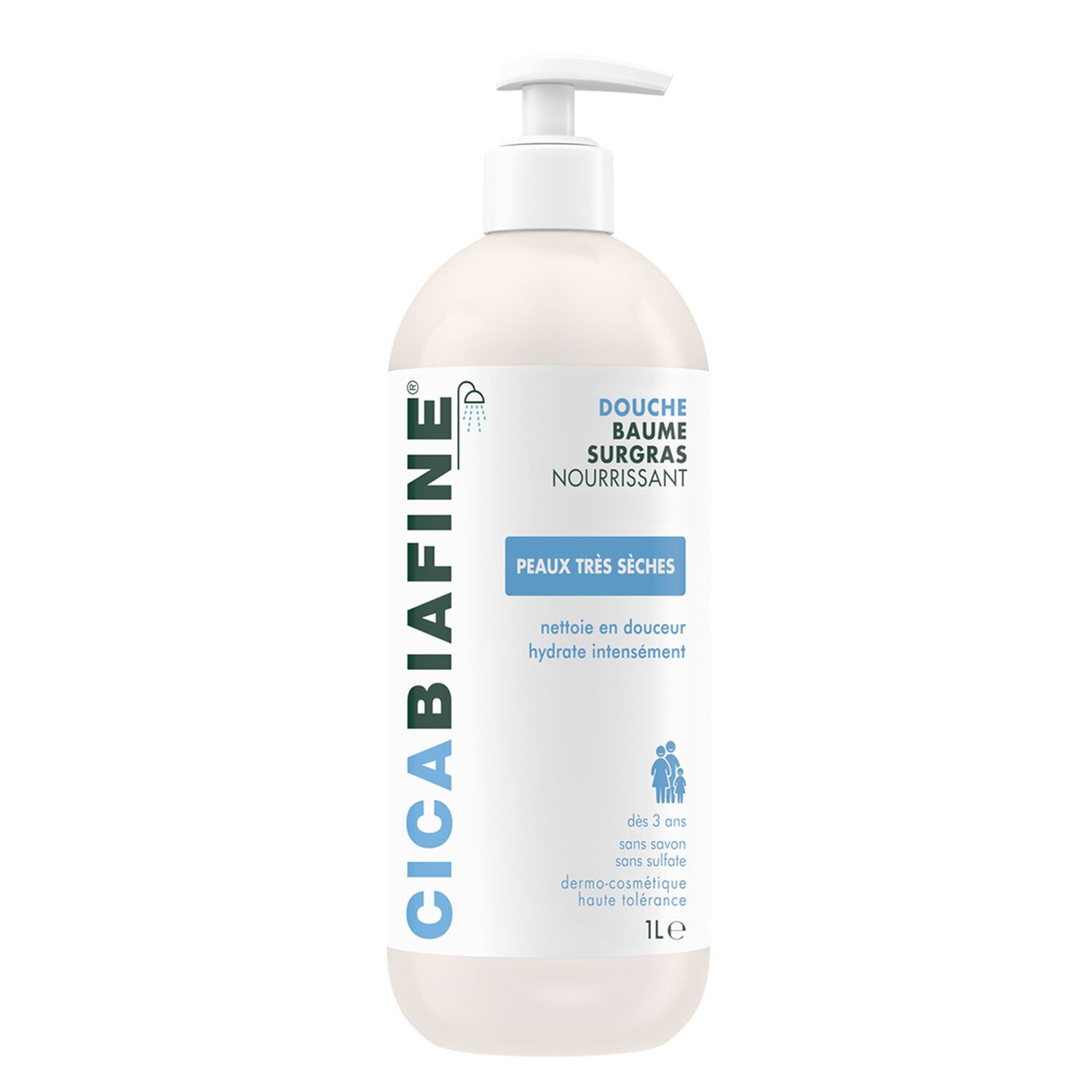 Douche Baume - Baume Douche Surgras Hydratant 1L