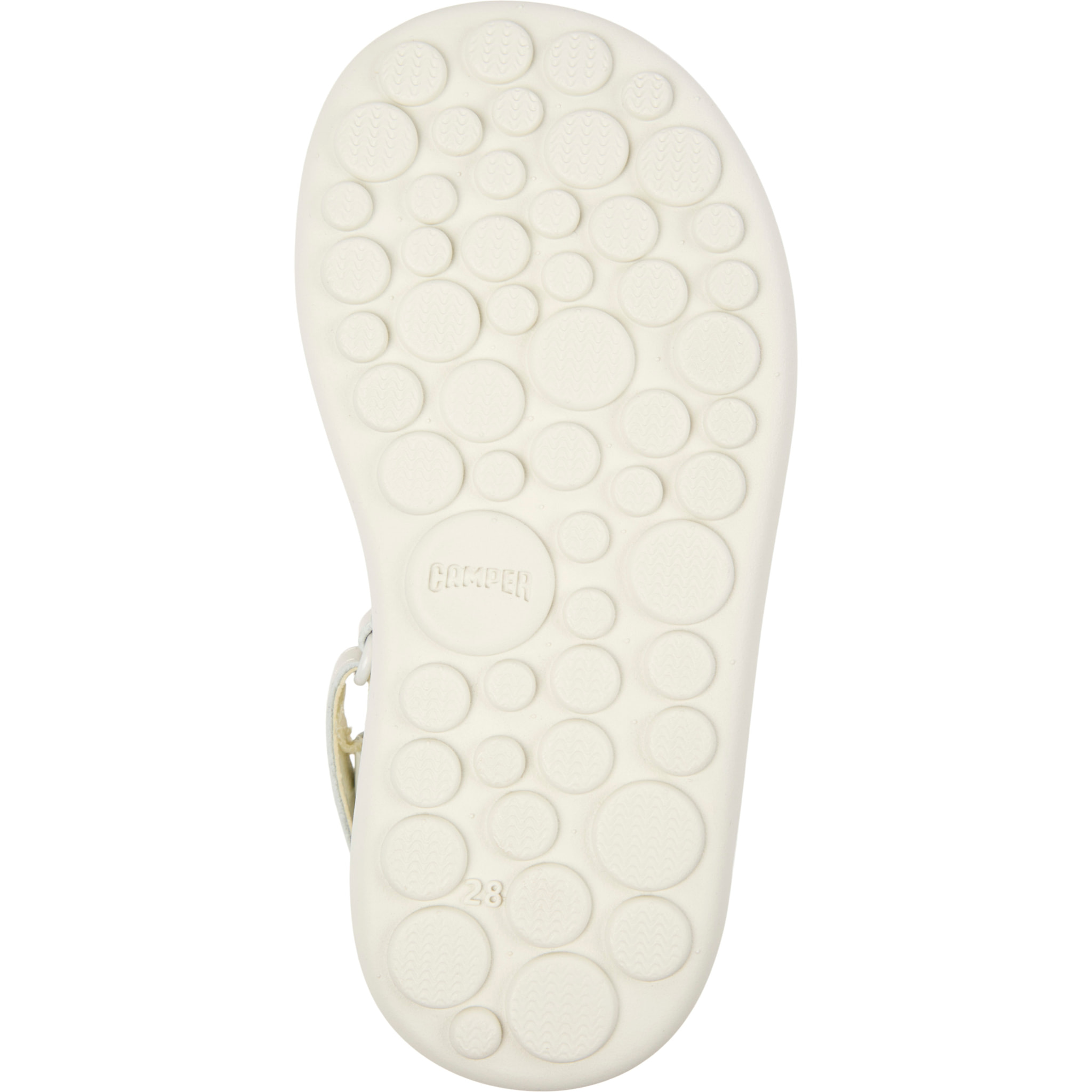 Sandalias - CAMPER Pelotas Flota Sandal Twins - Blanco - Cuero liso