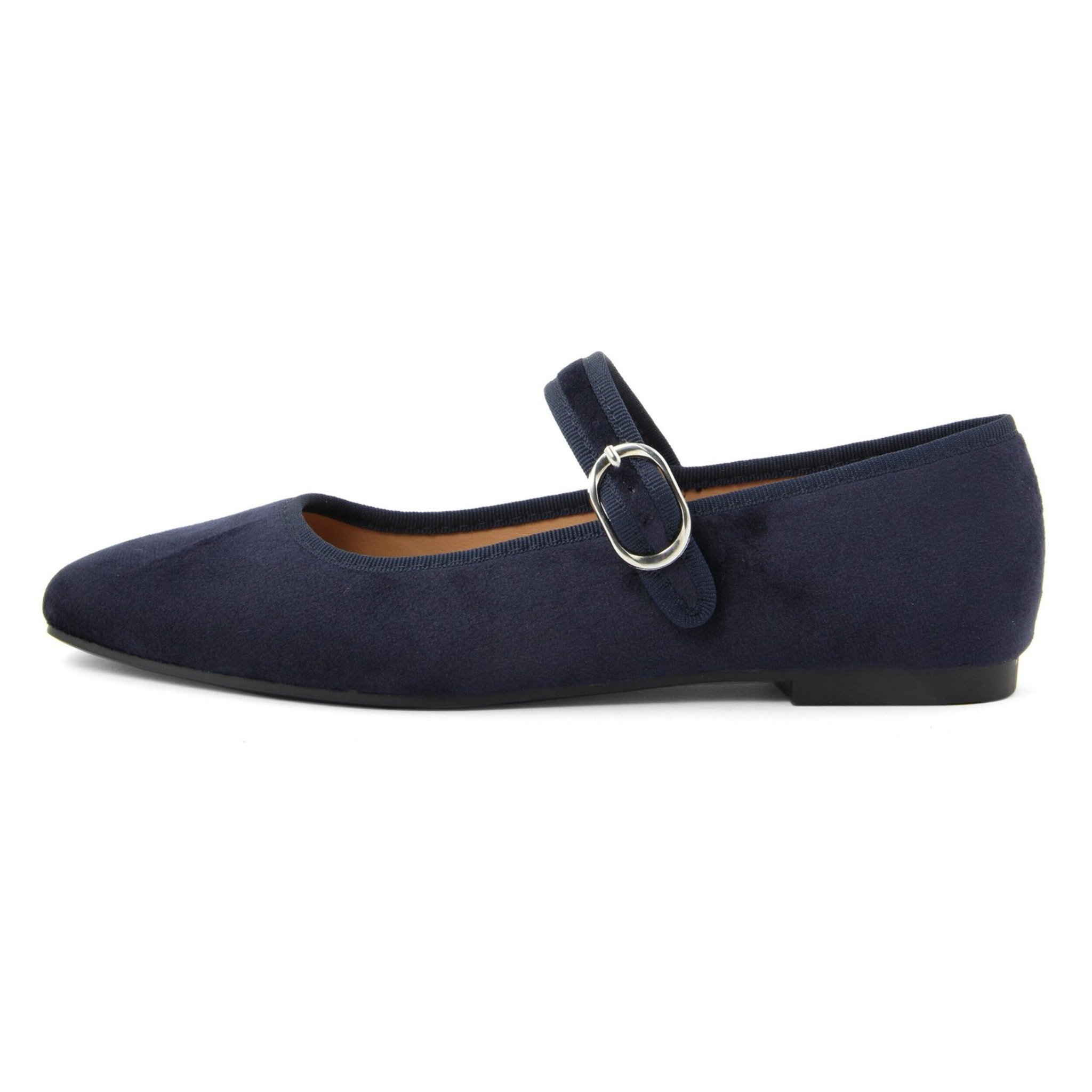 Ballerine Donna colore Blu-Altezza tacco:1cm