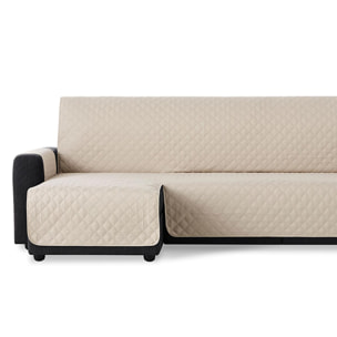 Cubre Sofá Acolchado para Chaise Longue MAU Beig brazo izquierdo Nordic-Home