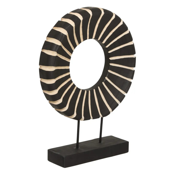 Objet déco Nyero H.47cm noir
