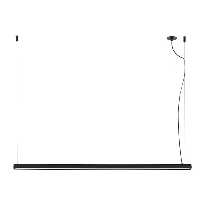 VICO 1150 Colgante negra con florón empotrable