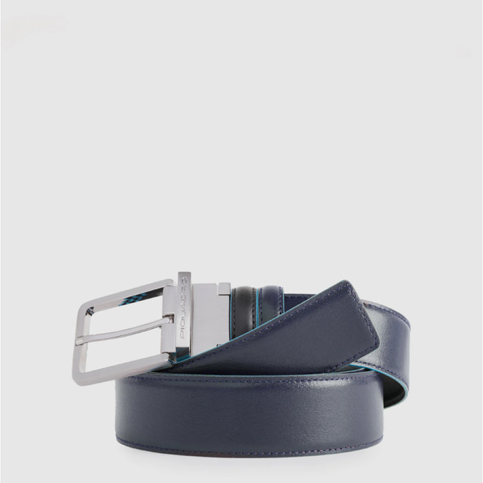 Piquadro Cintura reversibile in pelle