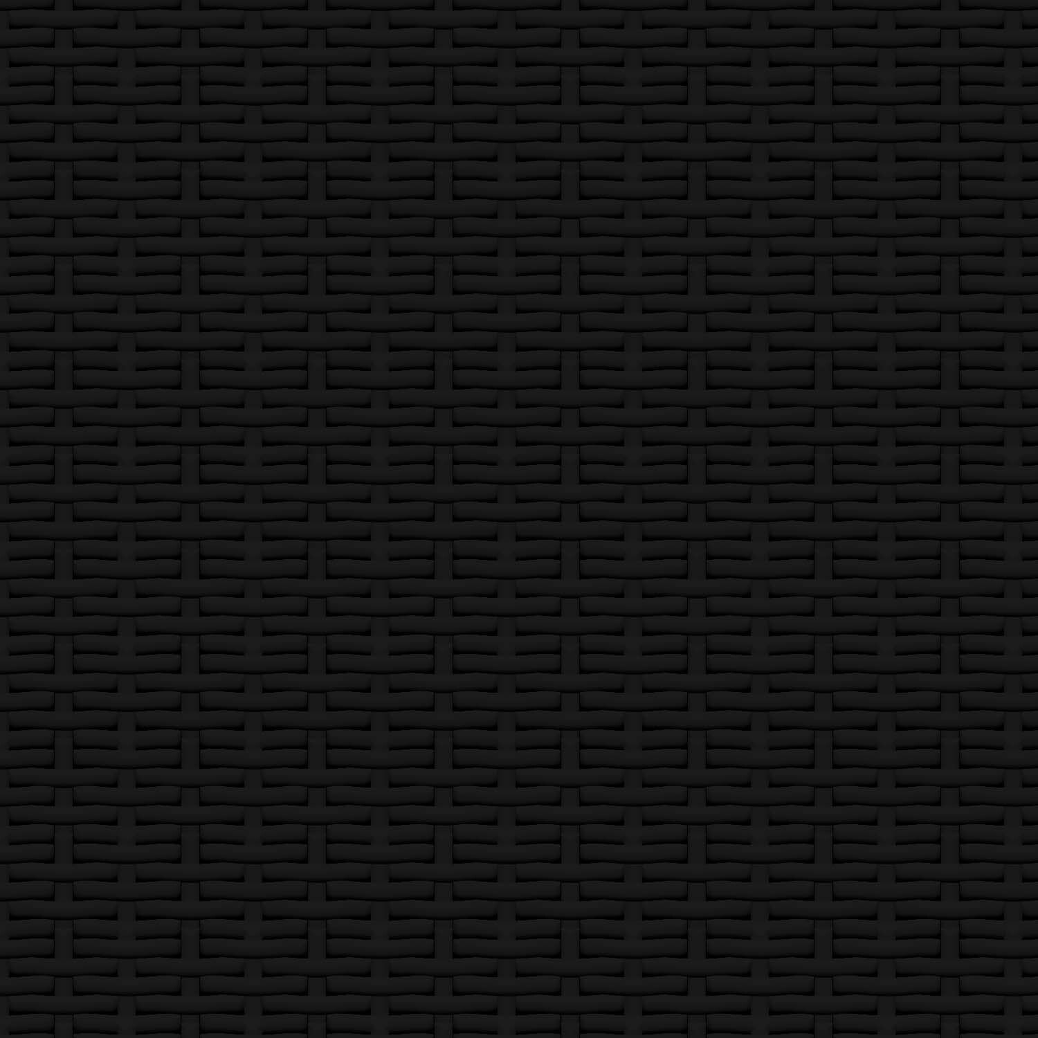 Rattanscreen - Pannello Privacy Frangivista Recinzione - Nero, 90X300Cm