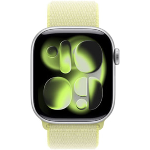 Bracelet APPLE 42 mm Boucle Sport jaune fluo