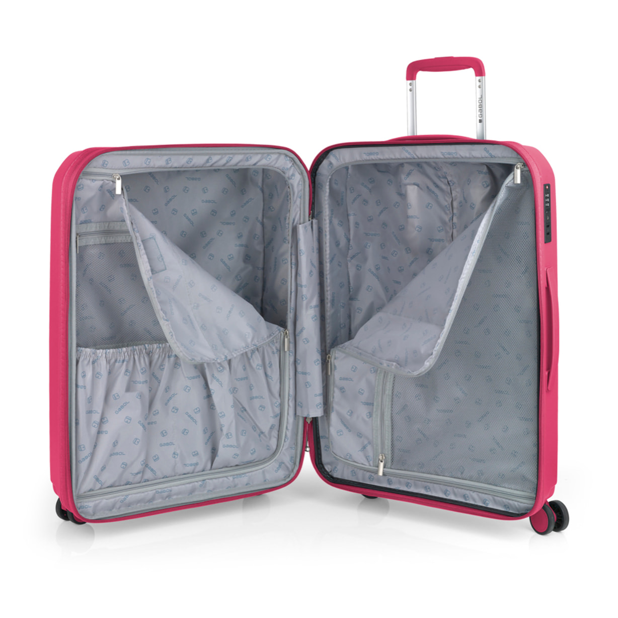 Juego de 2 maletas (cabina y mediana) rígidas, expandibles INFINITY