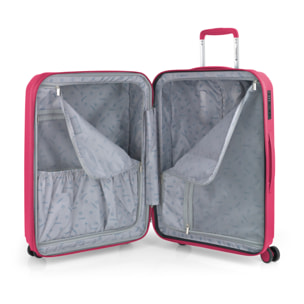 Juego de 2 maletas (cabina y mediana) rígidas, expandibles INFINITY