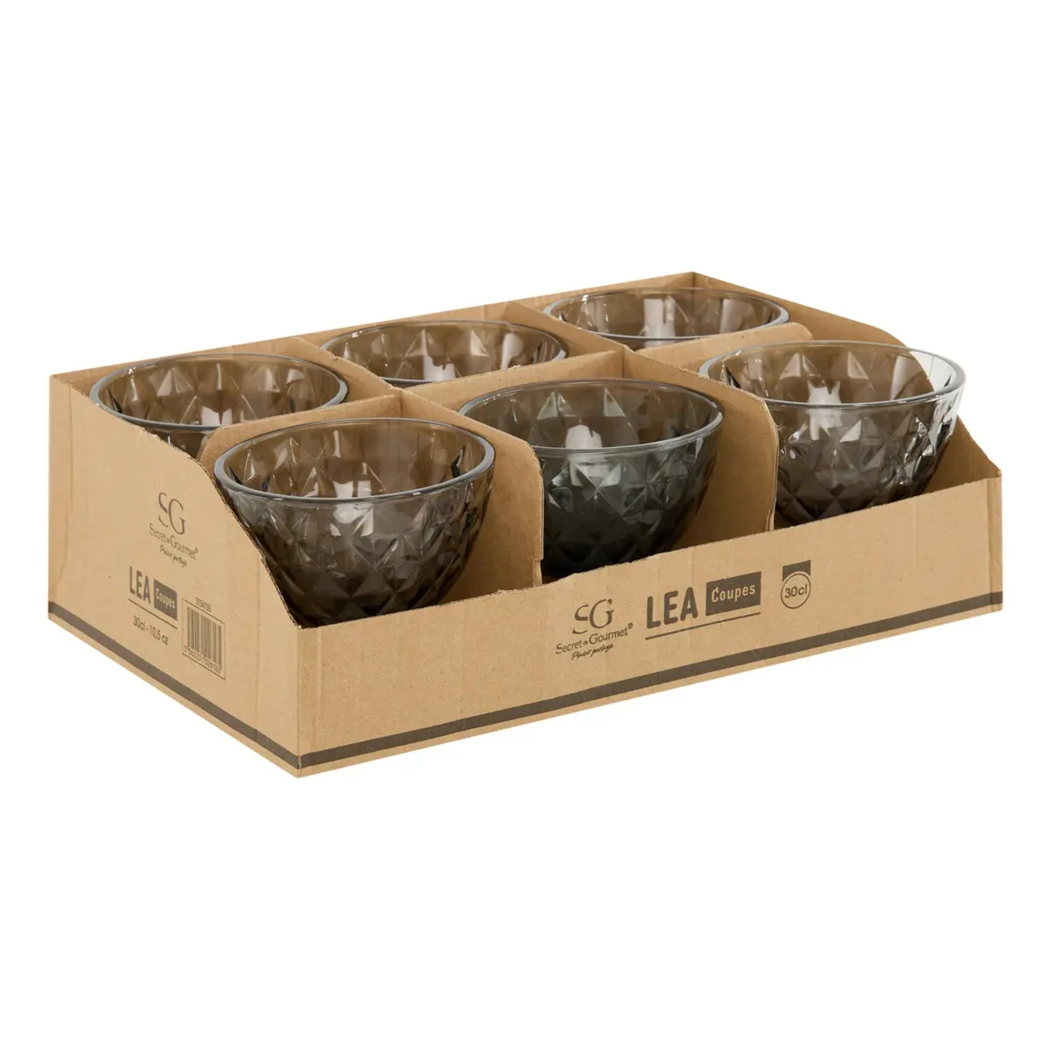 Coupe Lea gris D11xp10,2cm