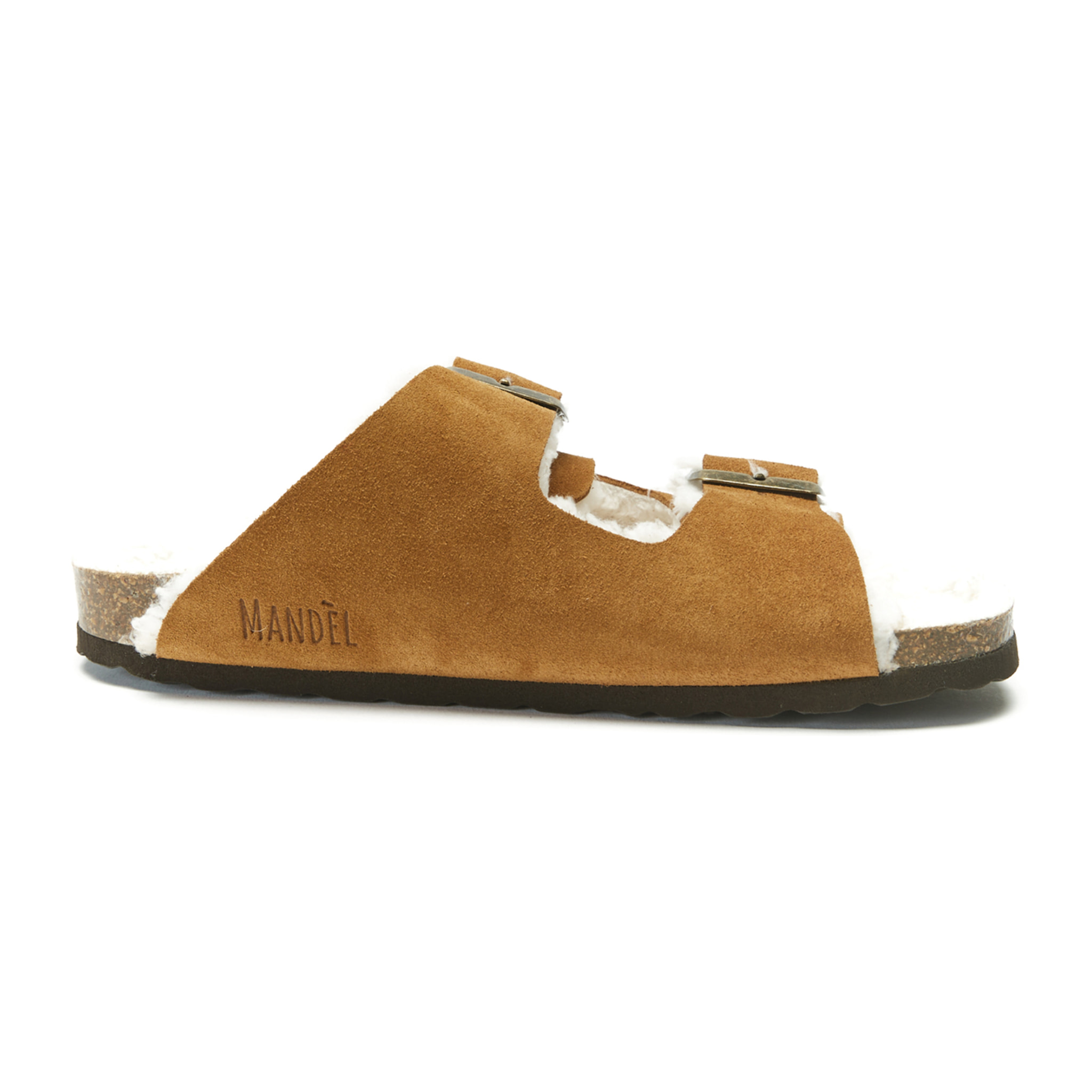 Ciabatta Mandèl Suede Marrone