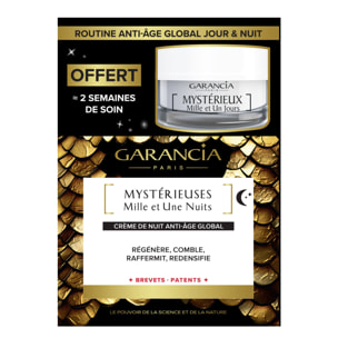 Mystérieuses Mille et Une Nuits - Coffret Crème de Nuit 30ml + Crème de Jour 10ml