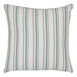 Coussin Groove 40x40cm rayé vert