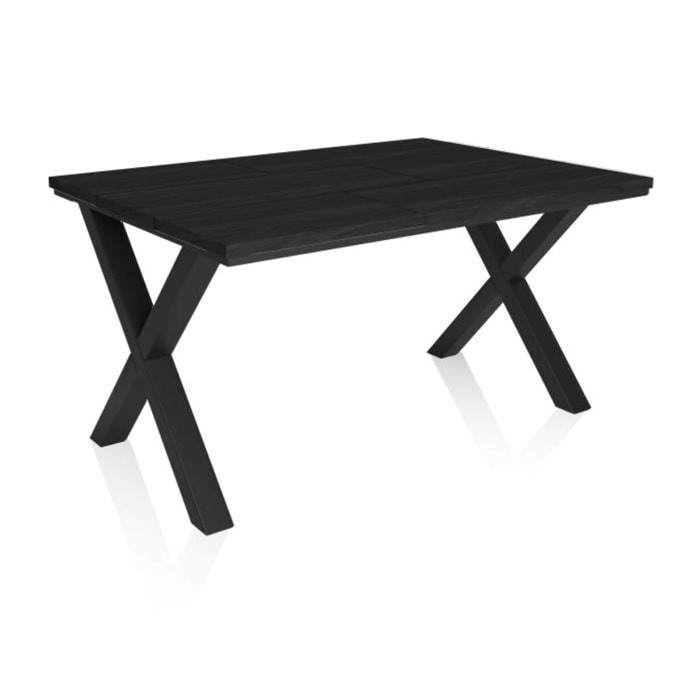 Mesa de comedor Oana 140 Negro