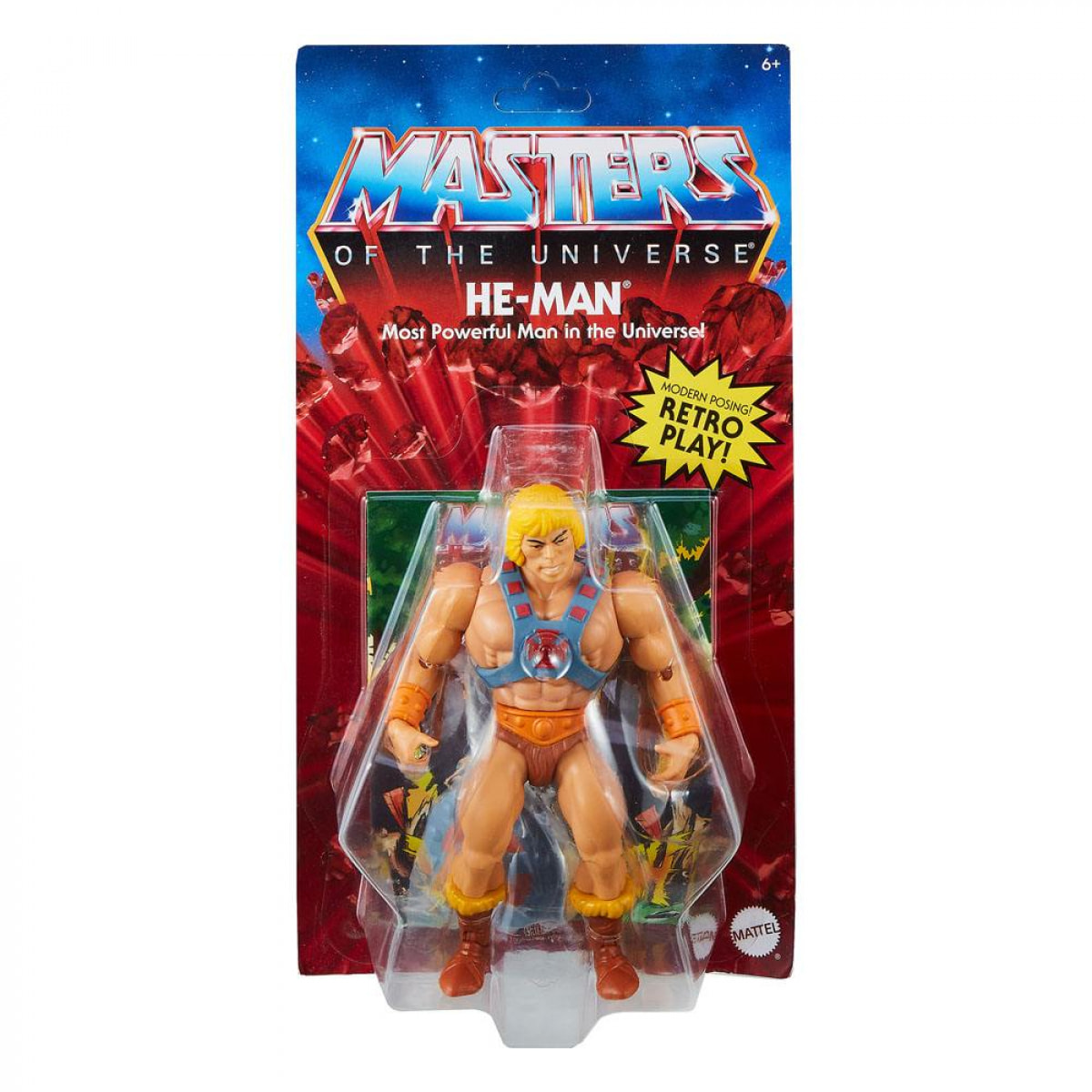 Masters Of The Universe Origins Action Figura 2021 Classic He-man 14 Cm Mattel