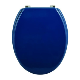 Abattant wc MDF CLÉO Bleu Foncé - Charnières Inox MSV