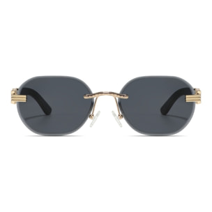 Gafas de Sol Feler 1813-1 Polarizadas de Madera Unisex 56 mm