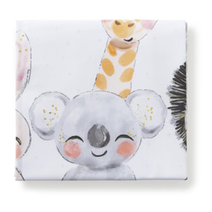 Coordinado Funda Nordica Animales Acuarela