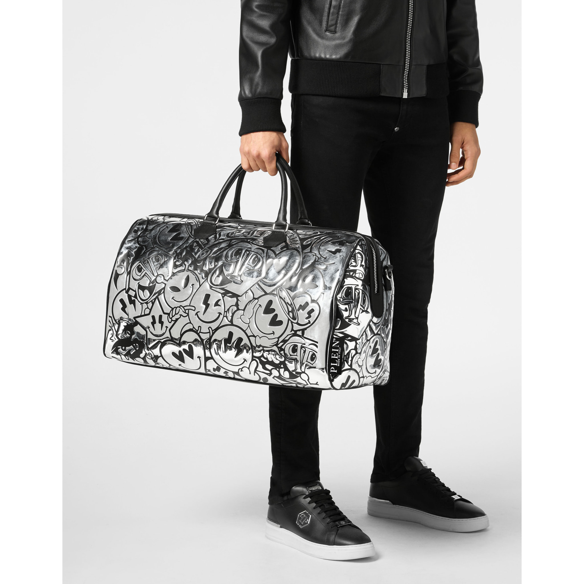 PHILIPP PLEIN Handle Bag SMILE