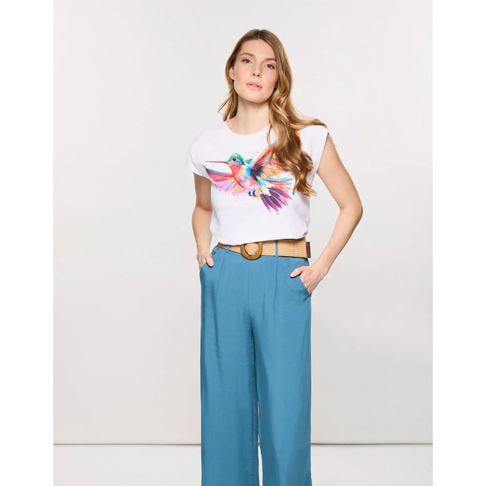 Pantalón Largo Azul Turquesa - Terdam II