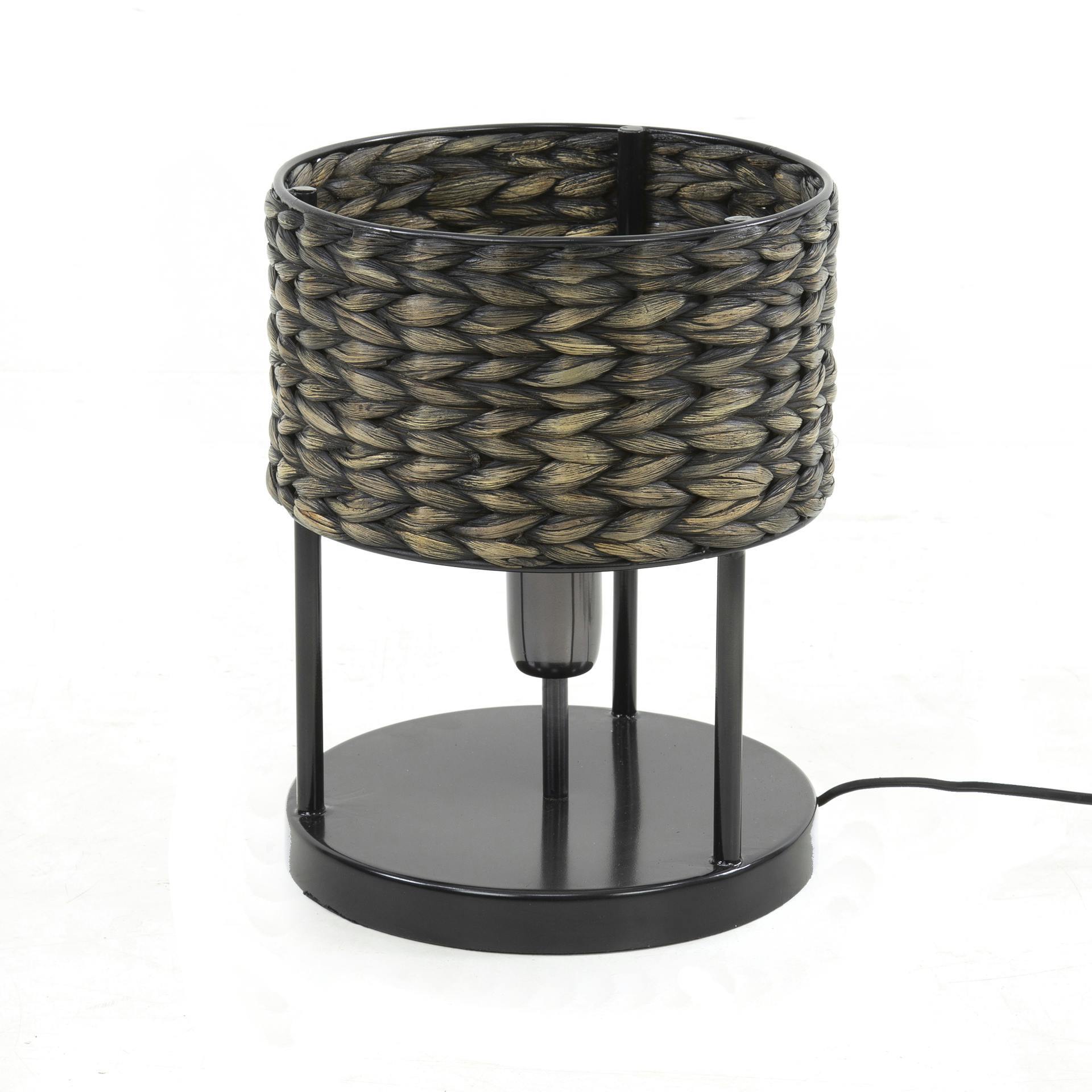 Lampe de salon en jacinthe d'eau TASMANIE