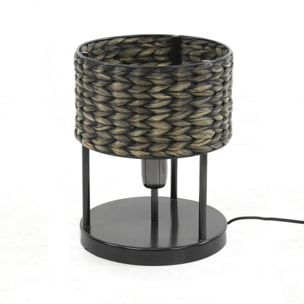 Lampe de salon en jacinthe d'eau TASMANIE