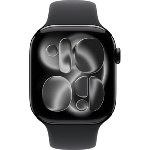 Montre connectée APPLE WATCH 42mm Alu Noir Serie 11 S/M