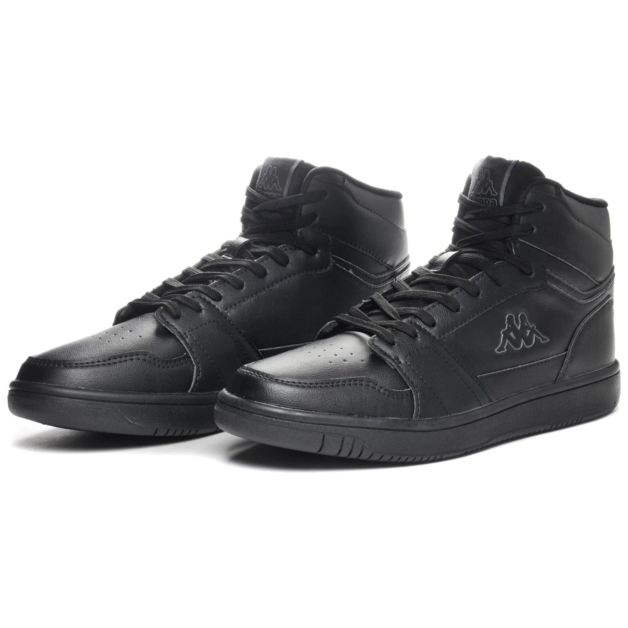 Kappa - Sneakers Hombre Mujer Negro - LOGO BASIL MD