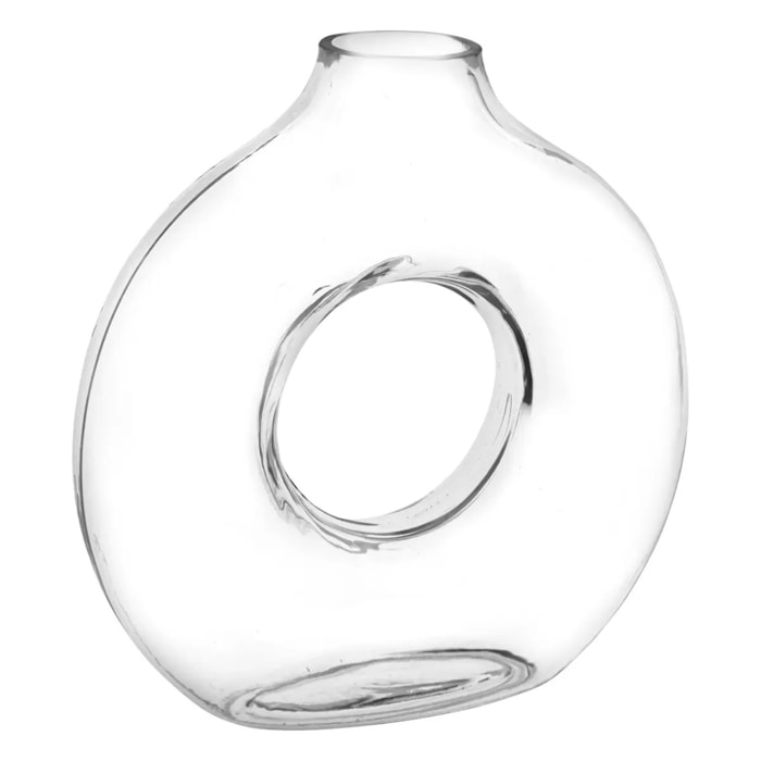 Vase "Circle" transparent H25,5cm