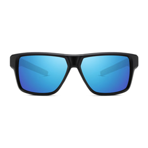 Gafas de sol OCEAN SNOW - Negro mate / Polarizada revo azules