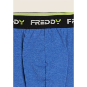 Boxer Uomo con Elastico Jacquard e Maxi Logo FREDDY