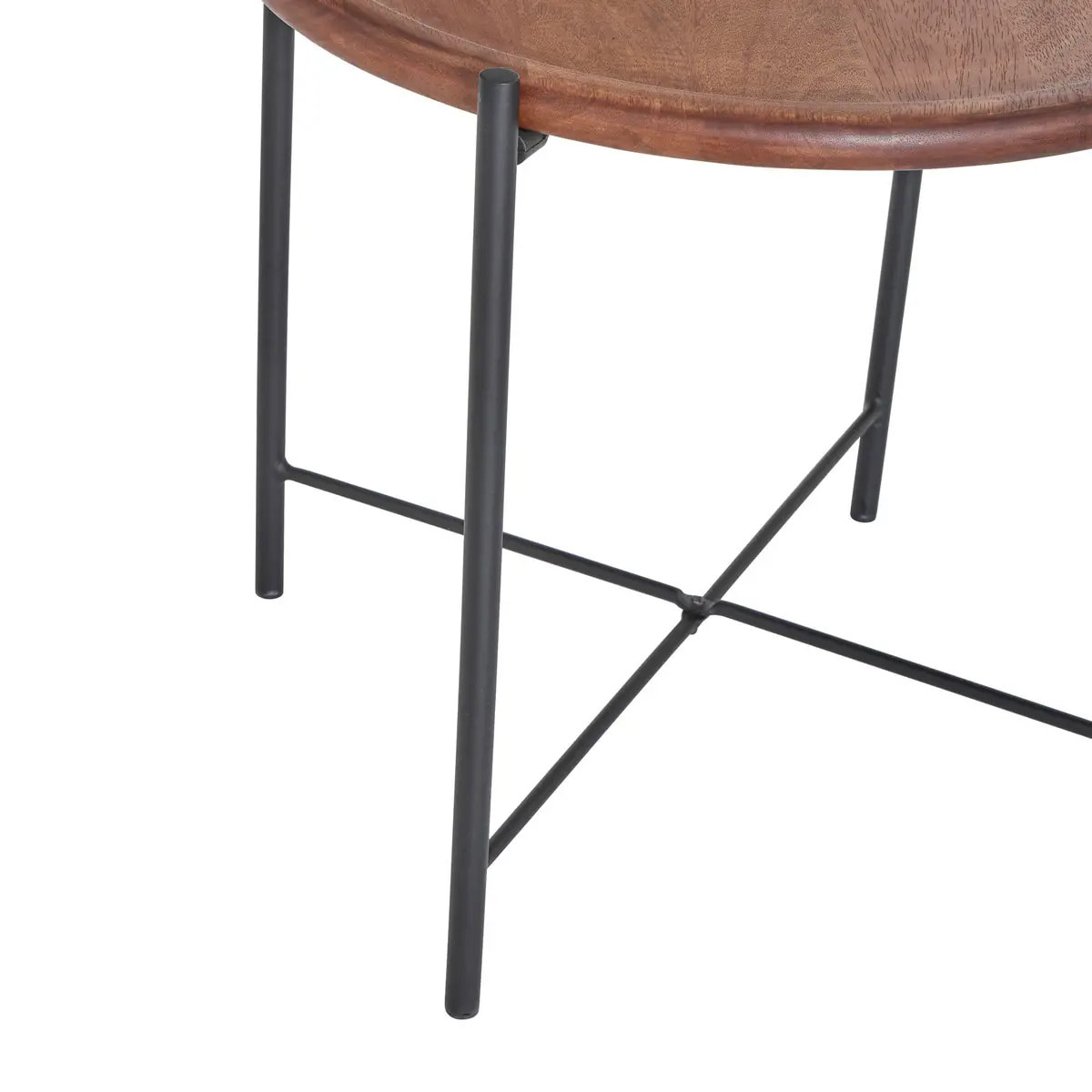 Table d'appoint Metsa marron 42,5x42,5x41cm