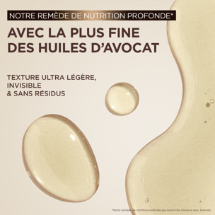 Lot de 6 - Garnier Ultra Doux Pure Huile d'Avocat & Beurre de Karité Elixir Raviveur de Boucles 120ml
