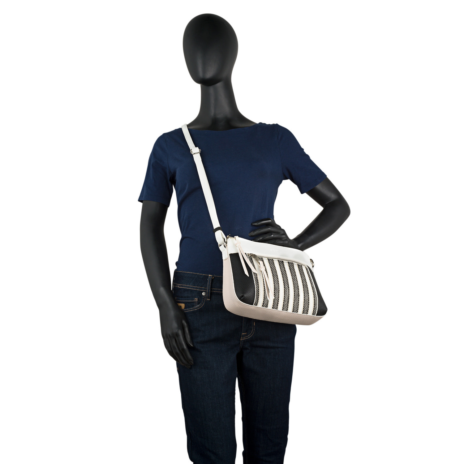 Bolso Bandolera Mujer Sint/Pu Skpat Hanna Negro