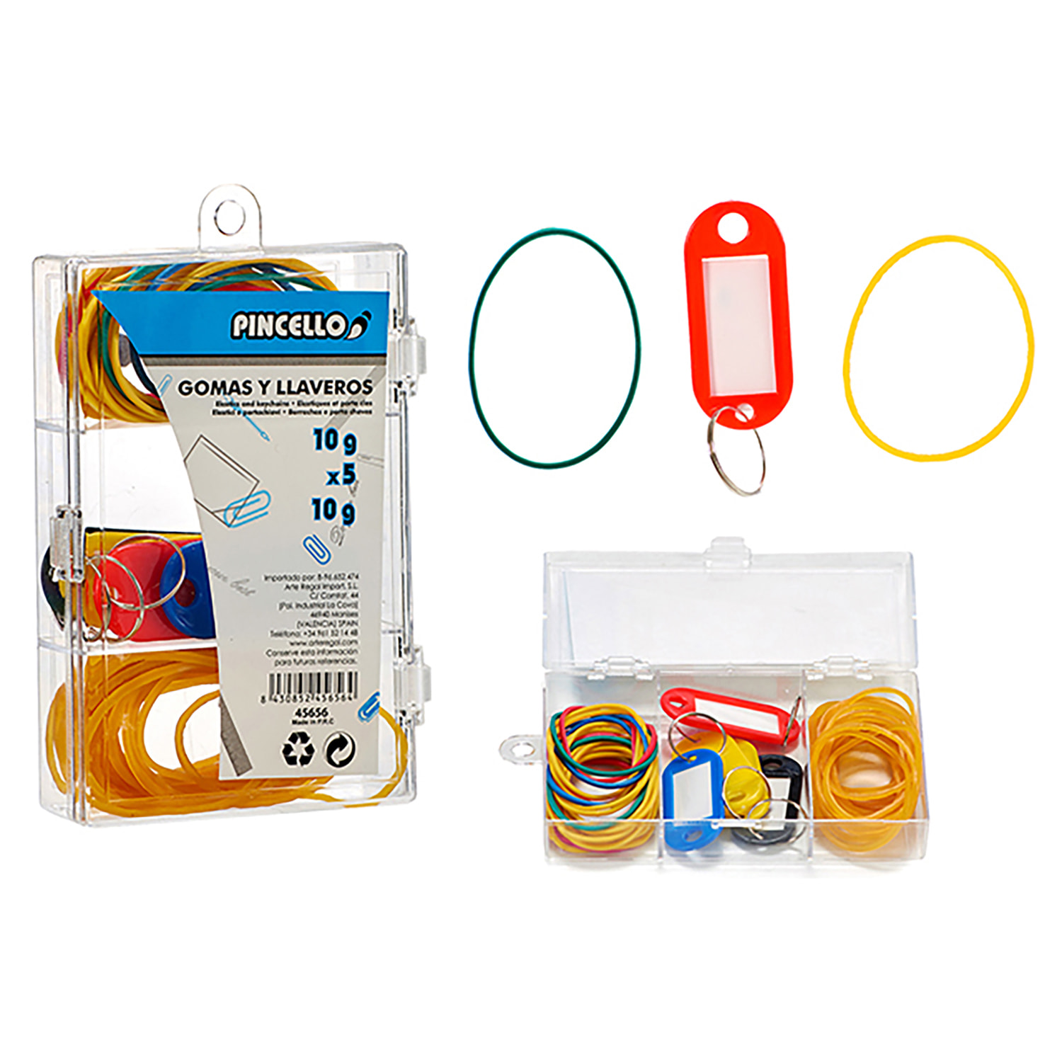 GOMMA GOMMA E PORTACHIAVI ASSORTITI
