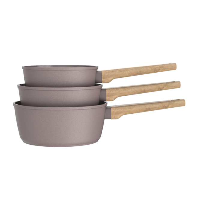 Set de 3 casseroles