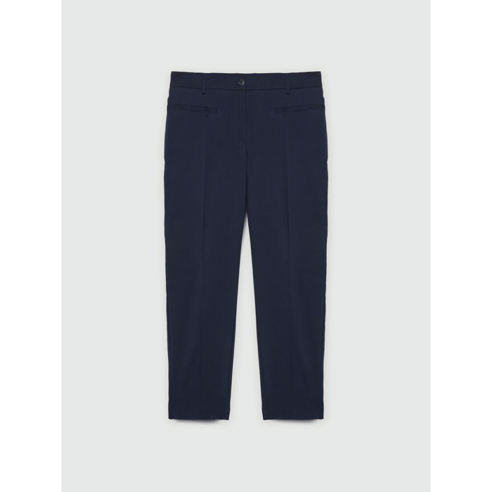 Fiorella Rubino - Pantaloni New York con viscosa LENZING™ ECOVERO™ - Blu