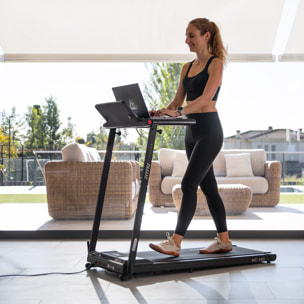 Cinta de correr con soporte para PC FITFIU 12km/h,1500w, conectividad app
