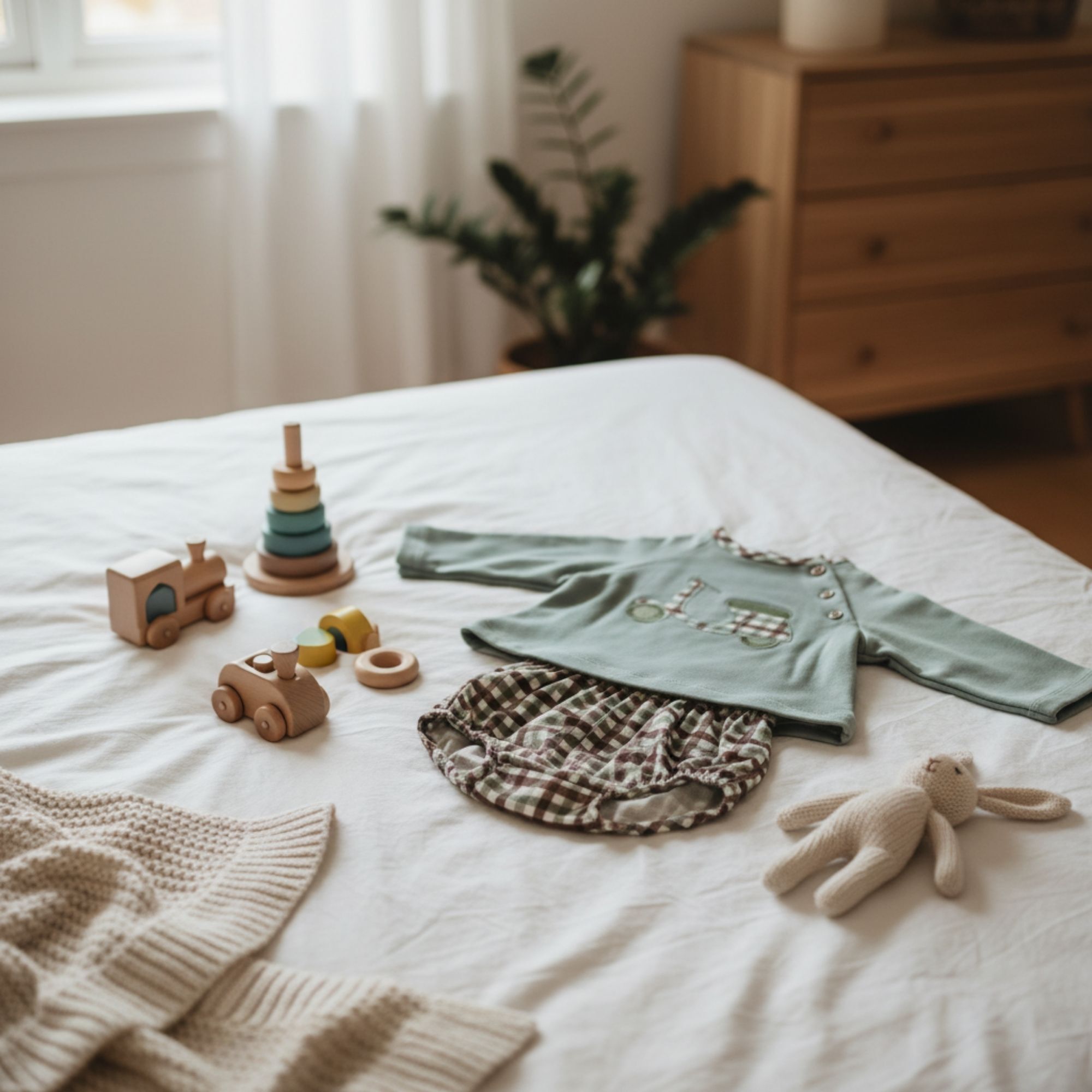 Conjunto Bebe Niño Felpa Horizonte