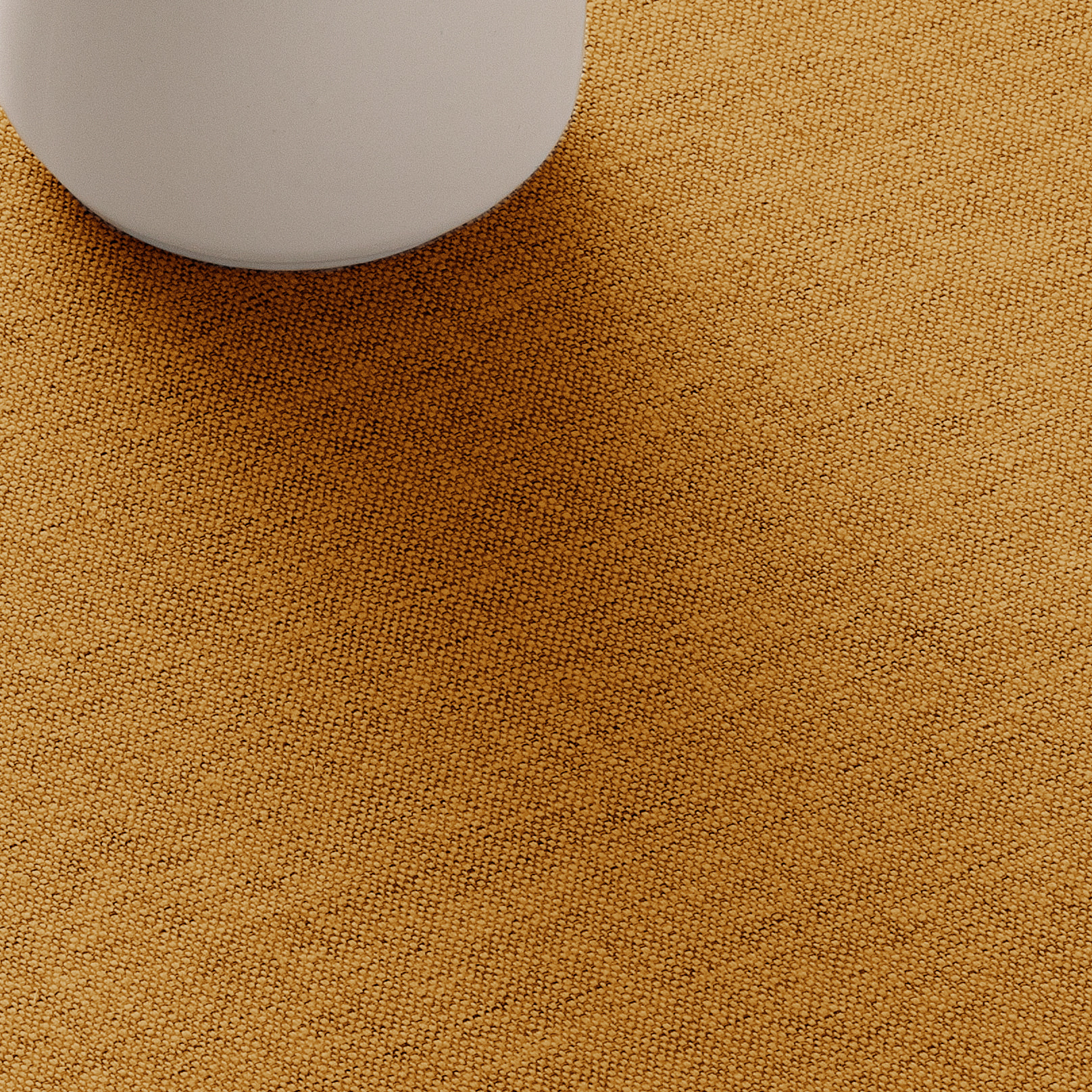 Nappe jacquard unie antitache INDRA OCRE
