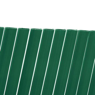 Cañizo Pvc Lite Doble Cara 16 Mm Verde