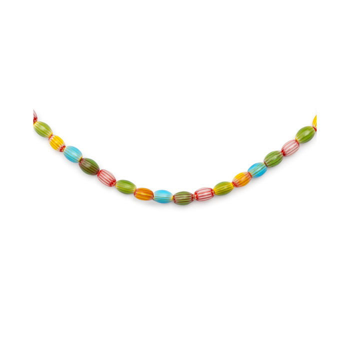 Collar Tarifa Acero Baño Oro