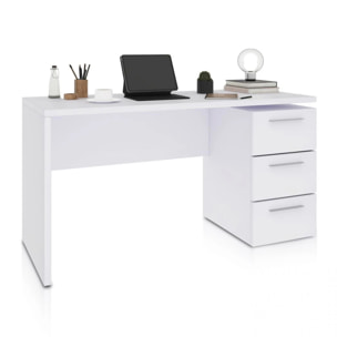 Mesa de escritorio Sasha Blanco Artik (Blanco Mate)