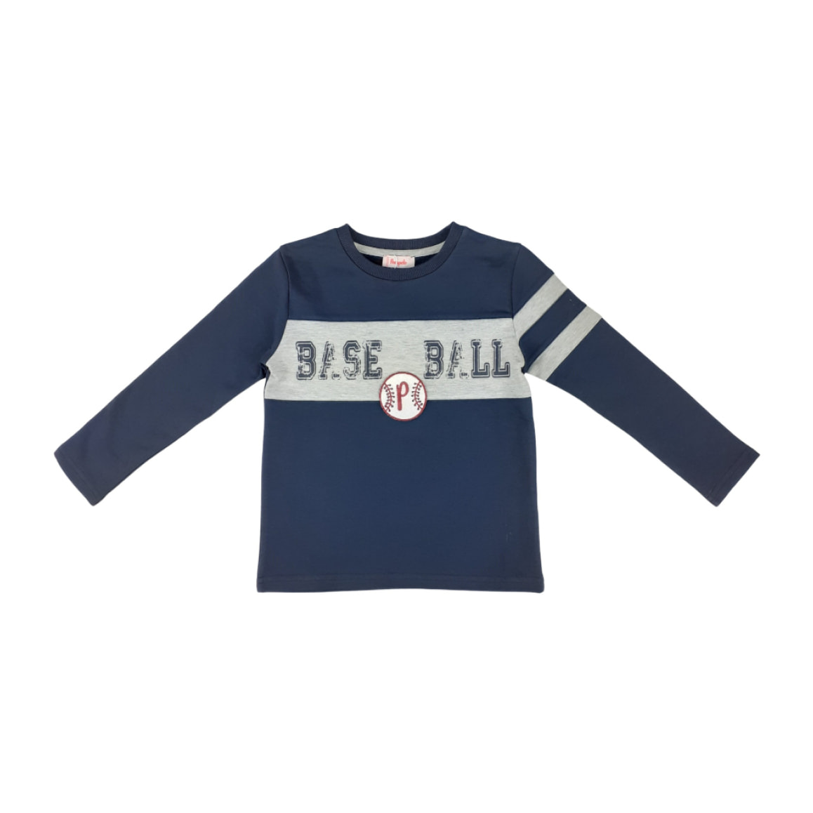 TSHIRT JERSONE BLU BASEBALL